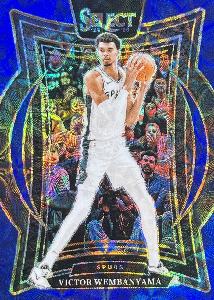 Victor Wembanyama 2024 Select #9 Concourse Blue Scope /249 Price