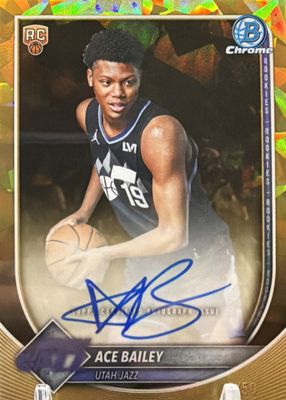 2025 Bowman Sapphire Edition #BCA-AB Chrome Autographs - Gold /50