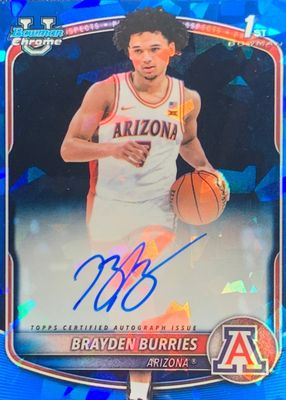 2025 Bowman Sapphire Edition #CPA-BB Chrome Prospect Autographs (1st)
