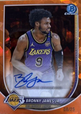 2025 Bowman Sapphire Edition #BCA-BR Chrome Autographs - Orange /25
