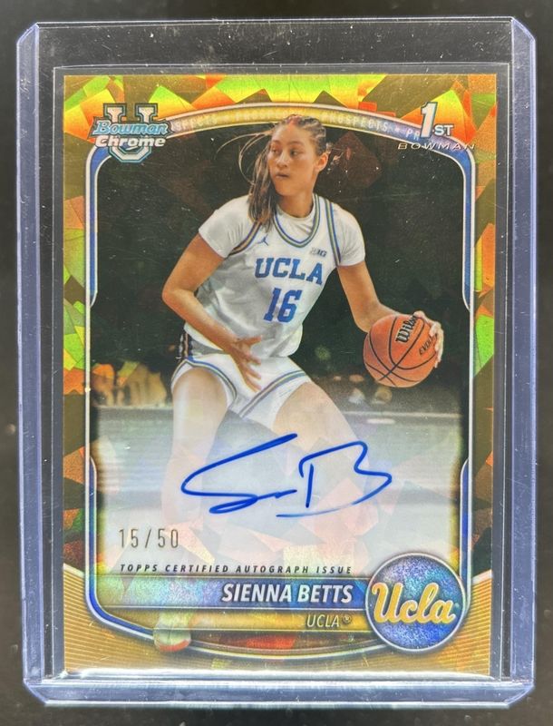 2025 Bowman Sapphire Edition #CPA-SB Chrome Prospect Autographs - Gold /50 (1st)