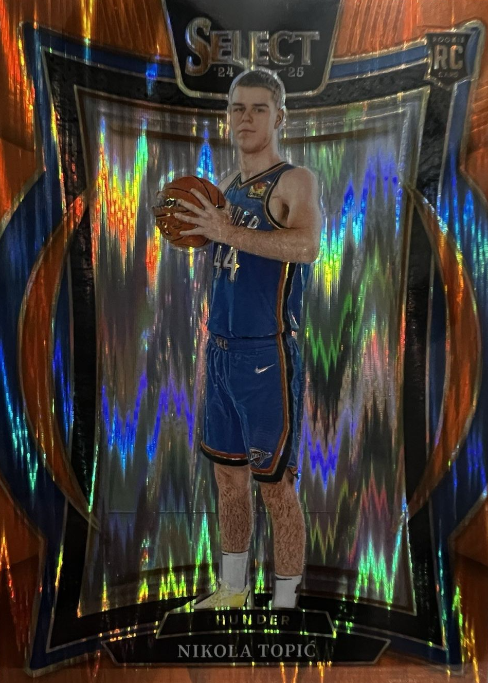 Nikola Topic 2024 Select #89 Concourse Orange Flash Price Guide