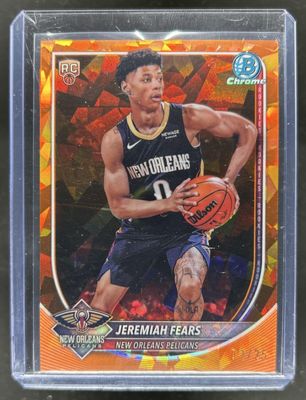 2025 Bowman Sapphire Edition #BCV-7 Chrome - Orange /25