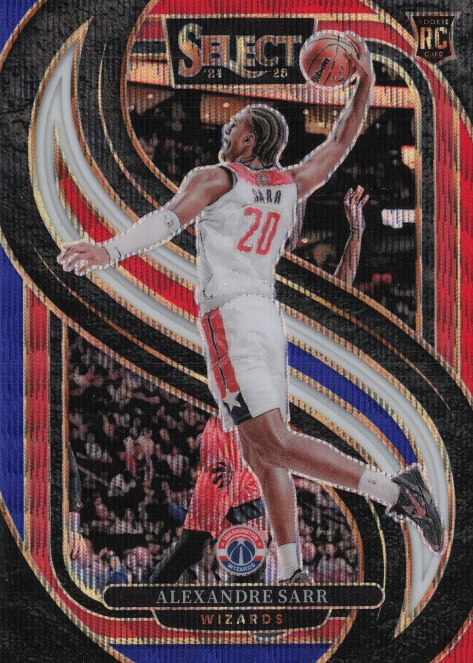 Lot De 19 Cartes RC Alexandre Sarr - Rookie Panini NBA 2024 - Cartes Numérotées - Washington Wizards
