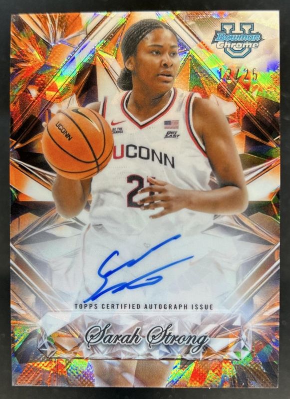 2025 Bowman Sapphire Edition #SNA-SS Sapphire Selections Autographs NIL - Orange /25