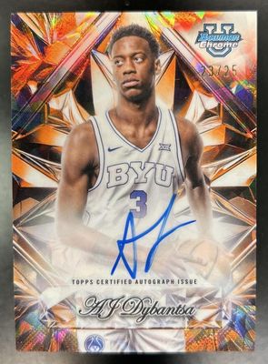 2025 Bowman Sapphire Edition #SNA-AD Sapphire Selections Autographs NIL - Orange /25