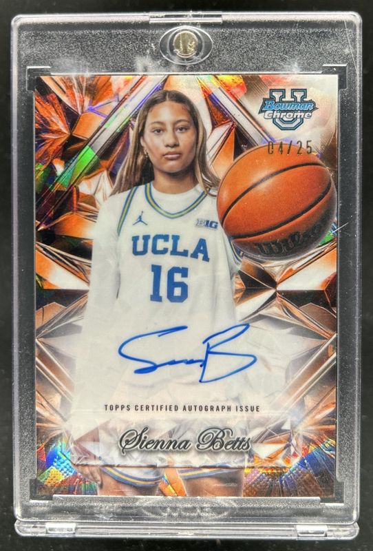 2025 Bowman Sapphire Edition #SNA-SB Sapphire Selections Autographs NIL - Orange /25