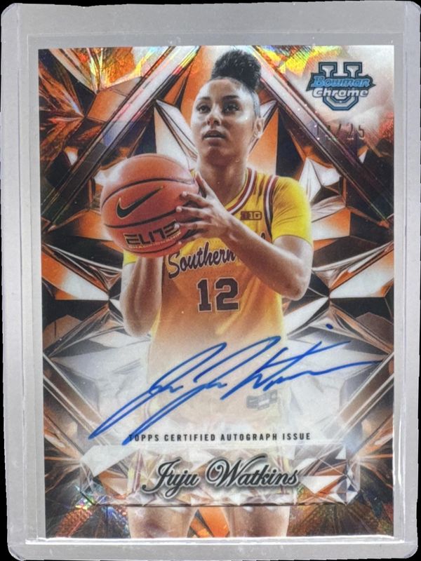 2025 Bowman Sapphire Edition #SNA-JW Sapphire Selections Autographs NIL - Orange /25