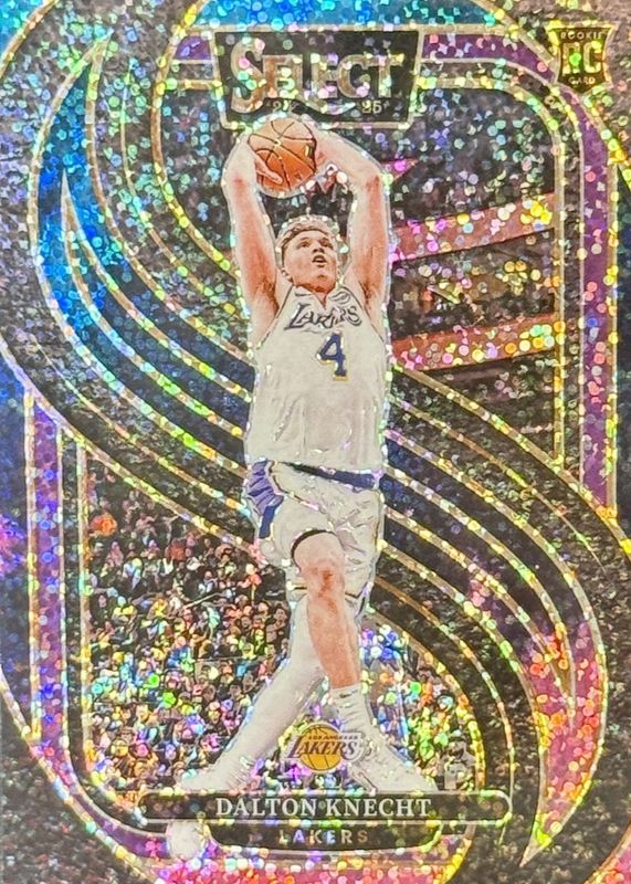 Dalton Knecht 2024 Select #186 Premier Level Cosmic /(SSP) Rookie RAW