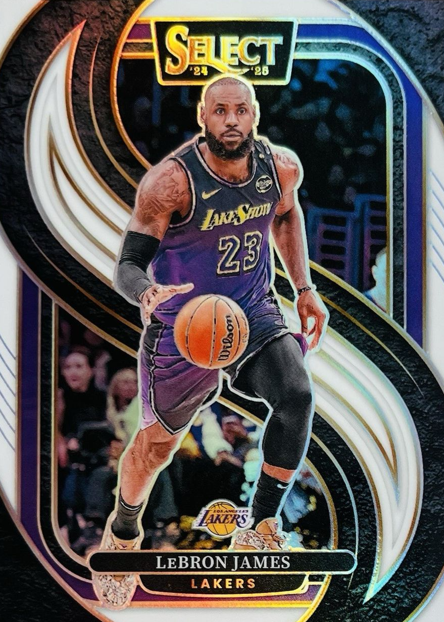 LeBron James 2024 Select #111 Premier Level White /149 Price