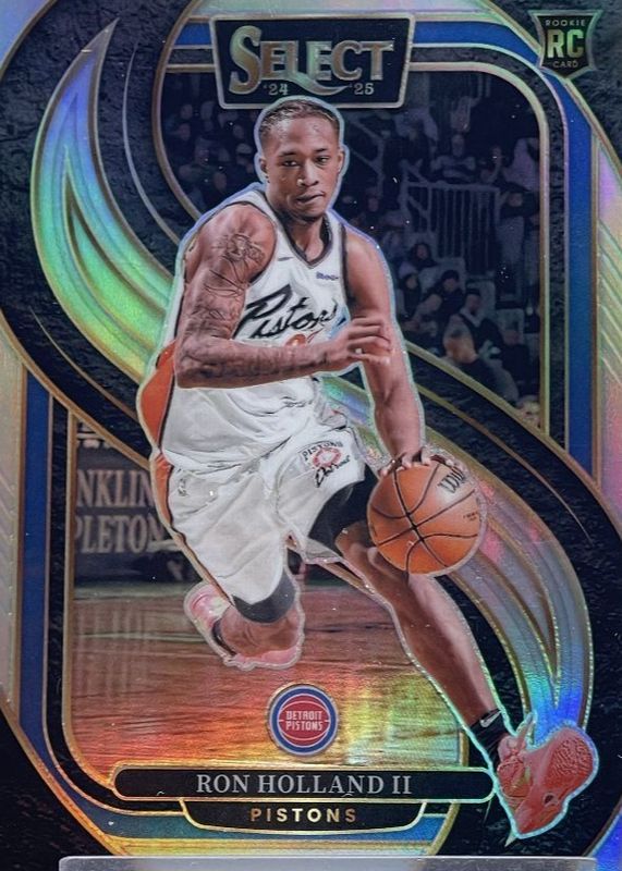 Ron Holland II 2024 Select #198 Premier Level Silver Rookie RAW