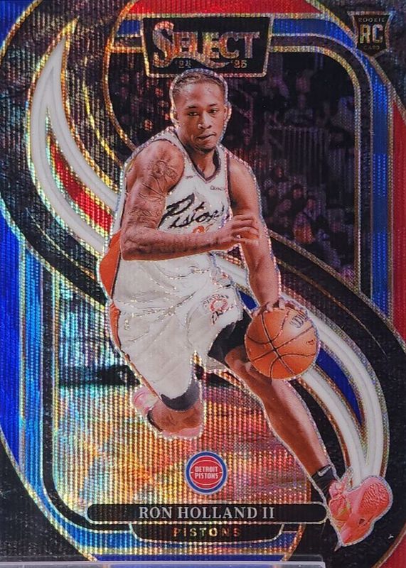 Ron Holland II 2024 Select #198 Premier Level Tri-Color Rookie RAW