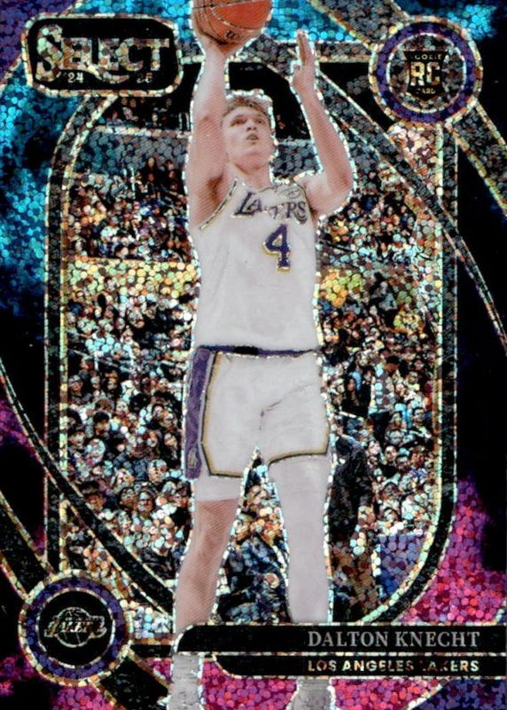 Dalton Knecht 2024 Select #276 Courtside Cosmic /(SSP) Rookie RAW