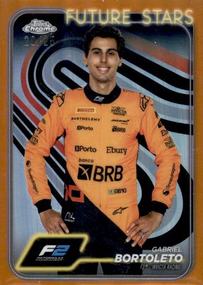 2024 Topps Chrome Formula 1 #28 Orange Refractor /25