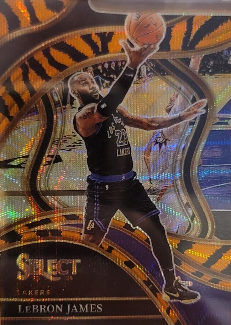☆ LeBRON James Select Copper  49枚限定 2023-24 Panini Select LeBron James /49 GAME WORN PATCH