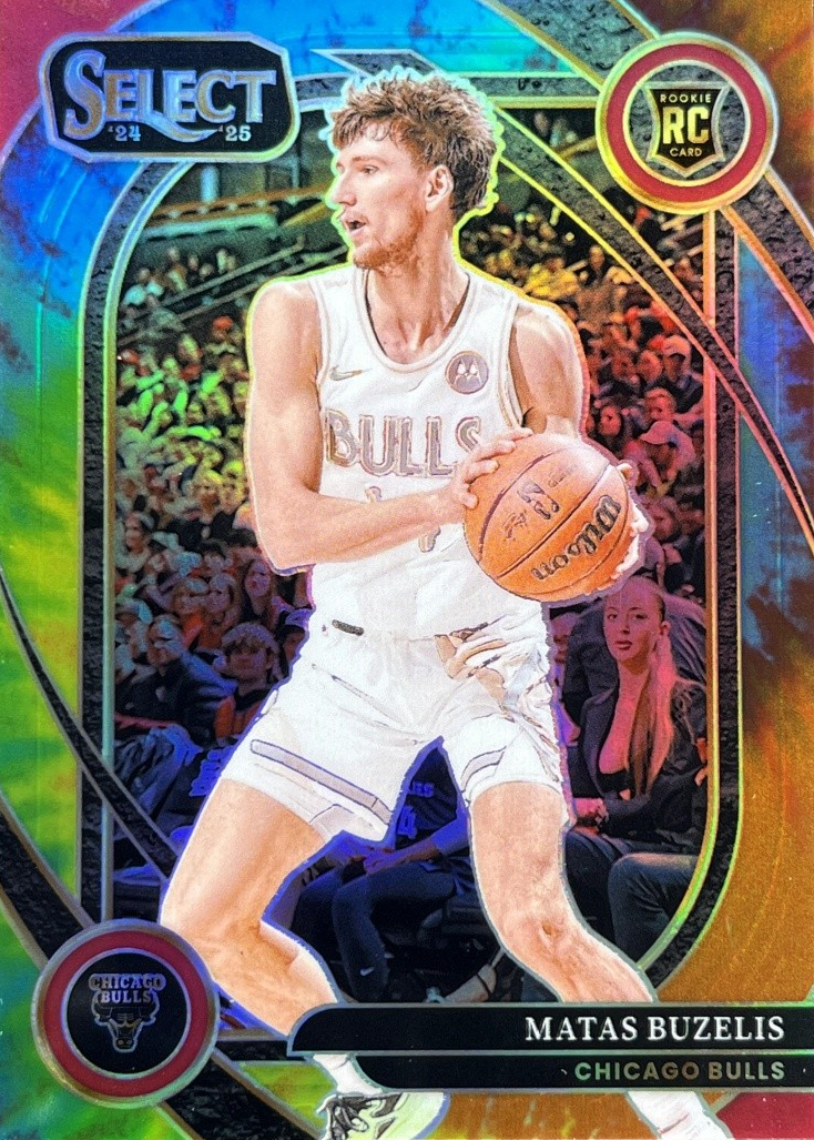 Matas Buzelis 2024 Select #277 Courtside Tie-Dye /25 Price Guide