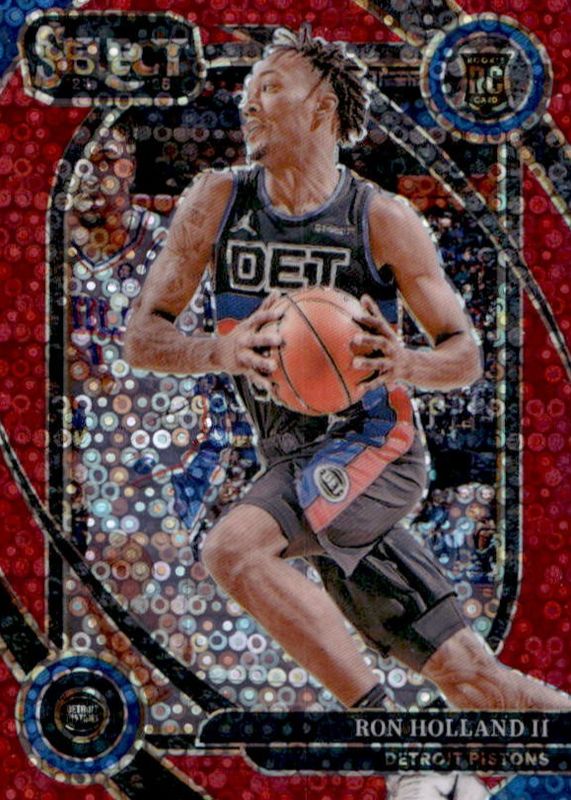 Ron Holland II 2024 Select #275 Courtside Red Disco /49 Rookie RAW