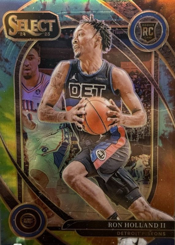 Ron Holland II 2024 Select #275 Courtside Tie-Dye /25 Rookie RAW