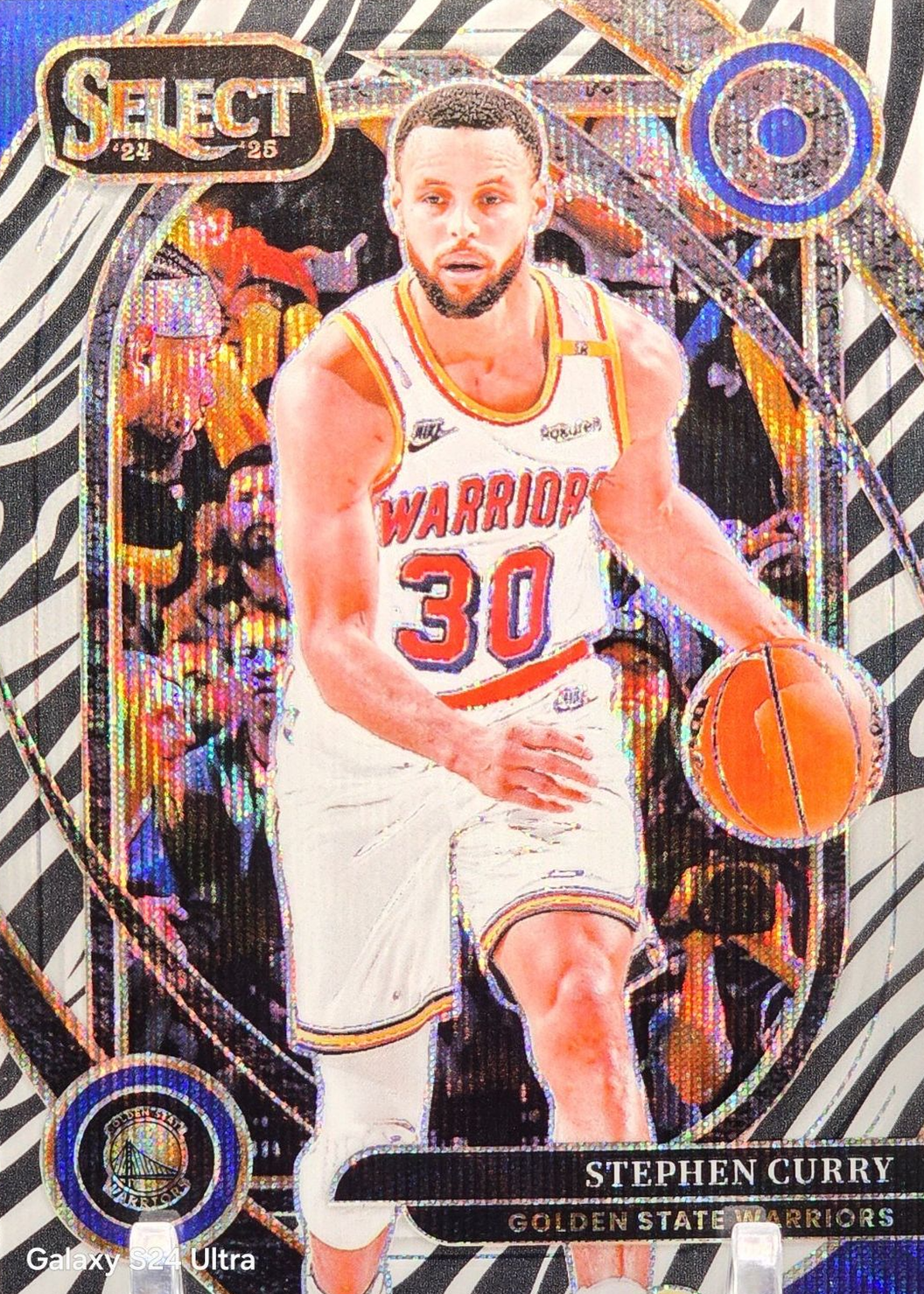 Stephen Curry 2024 Select #209 Courtside Zebra /(SSP) Price