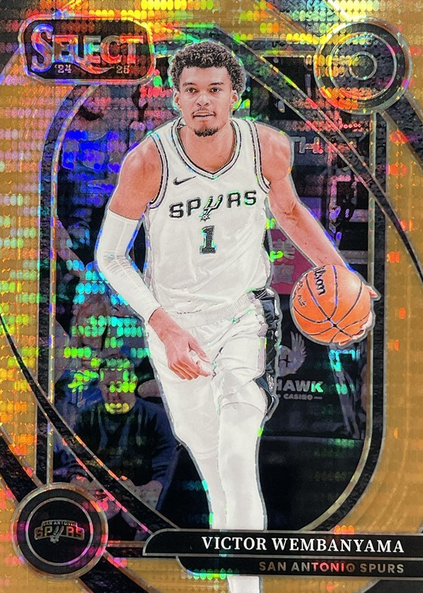 NBAカード ビクターオラディポ Victor Wembanyama 2024 Select #229 Courtside FOTL Neon Orange