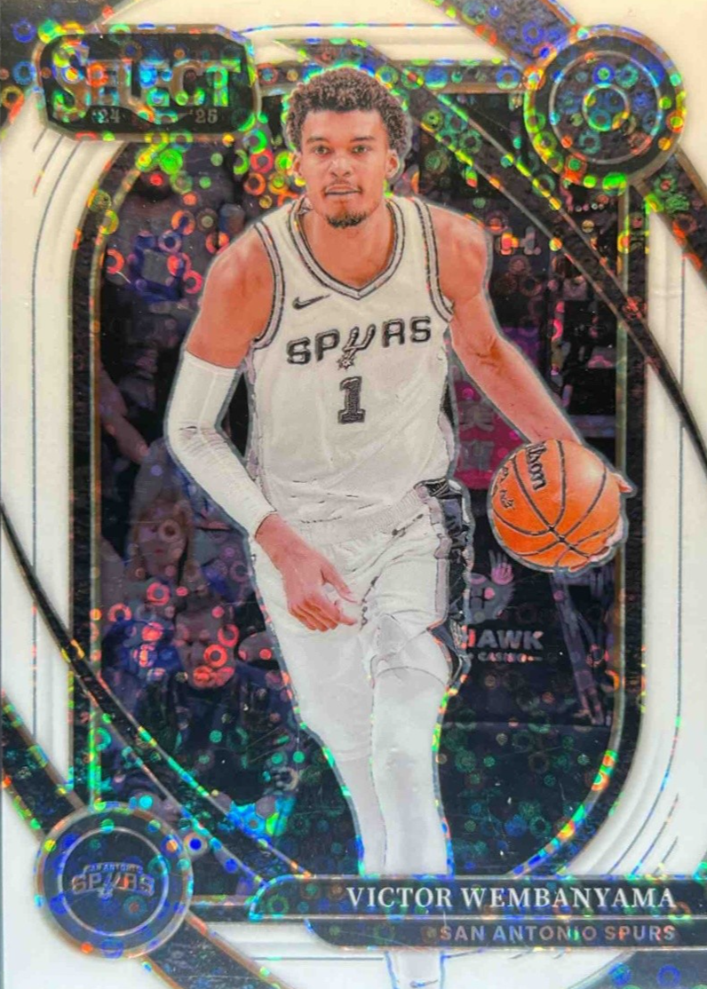 wembanyama 24枚限定 未開封 メトロポリタン 2024-25 Mosaic Victor Wembanyama Green Prizm #31 Thunder Road