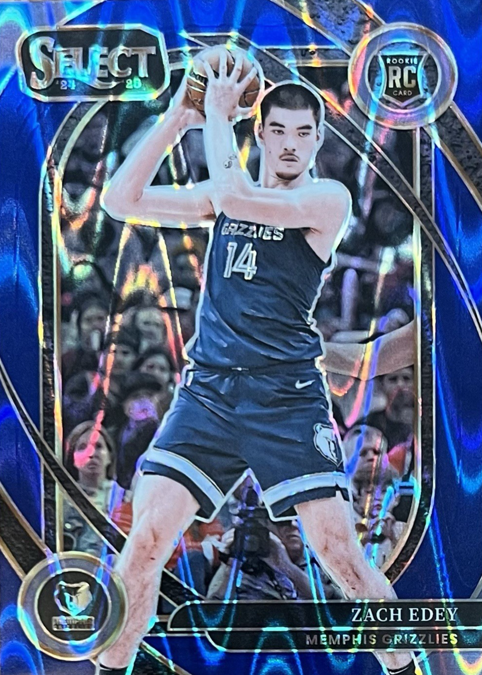 Zach Edey 2024 Select #280 Courtside Blue Tectonic /99 Price Guide