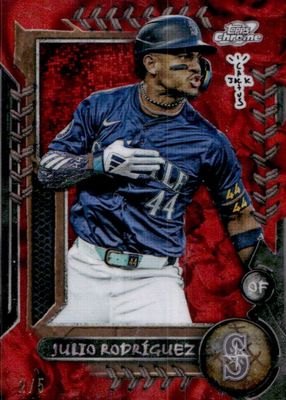 2024 Topps Chrome Cosmic x Cactus Jack #16 Red Refractor /5