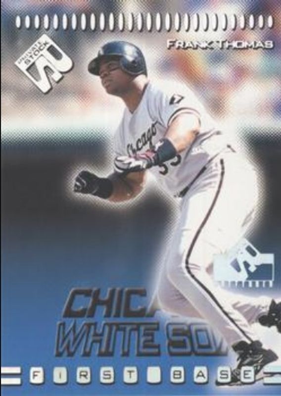 Frank Thomas 1999 Pacific Private Stock #19 Preferred /399 RAW