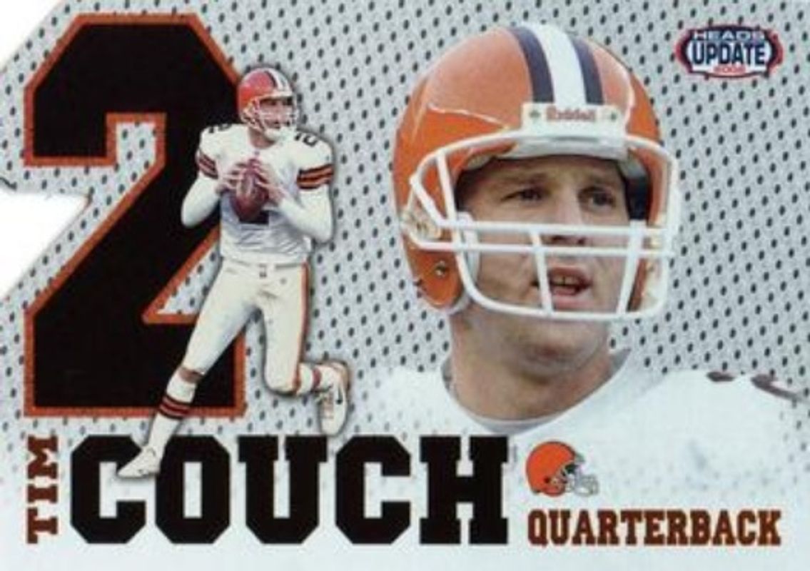 Tim Couch 2002 Pacific Heads Update #3 Big Numbers RAW