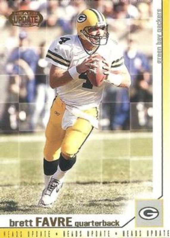 Brett Favre 2002 Pacific Heads Update #63 Base RAW