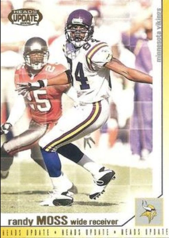 Randy Moss 2002 Pacific Heads Update #99 Base RAW