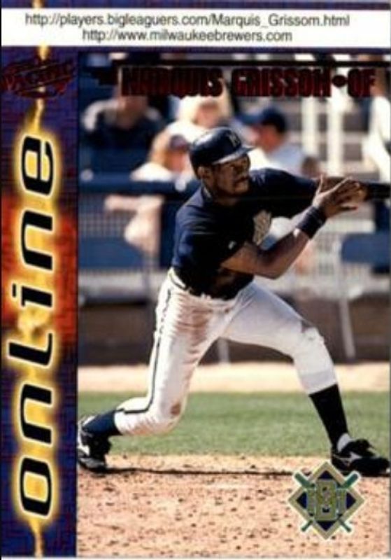 Marquis Grissom 1998 Pacific Online #394 Red RAW