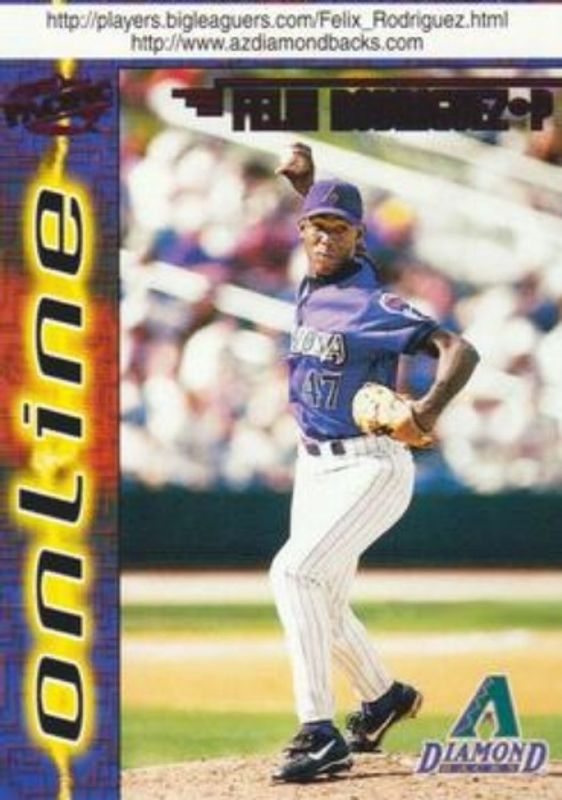 Felix Rodriguez 1998 Pacific Online #44 Red RAW