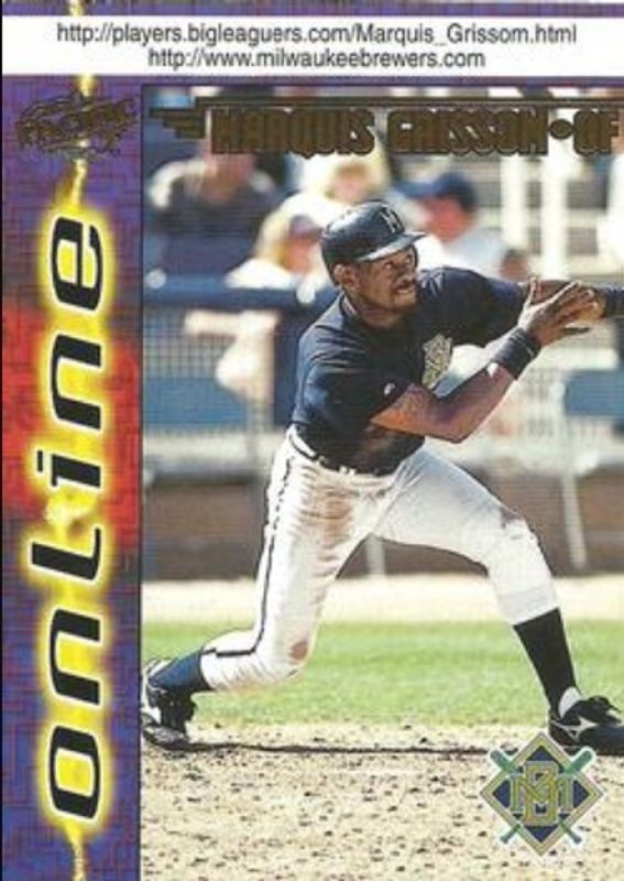 Marquis Grissom 1998 Pacific Online #394 Web Cards RAW