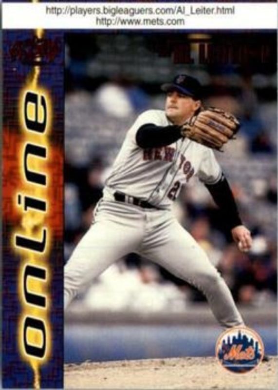 Al Leiter 1998 Pacific Online #481 Red RAW