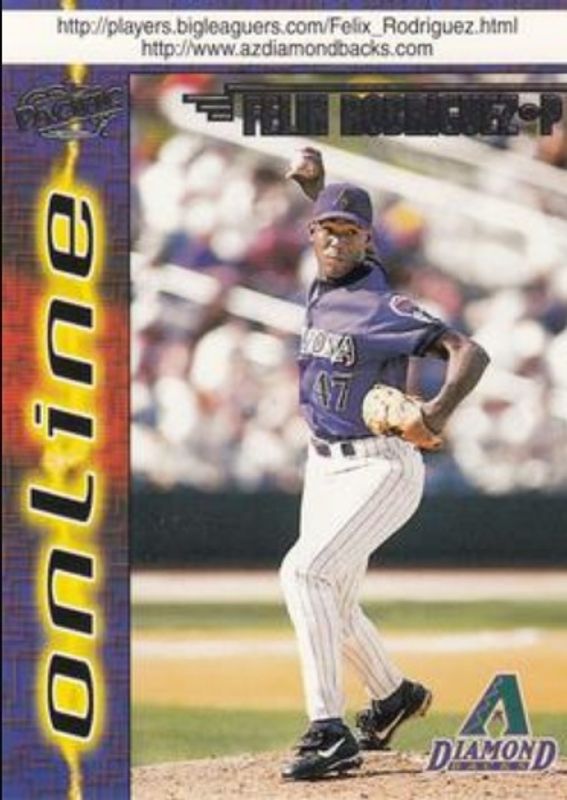 Felix Rodriguez 1998 Pacific Online #44 Base RAW