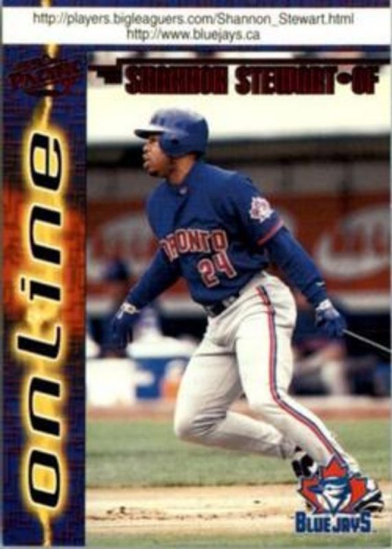 Shannon Stewart 1998 Pacific Online #778 Red RAW