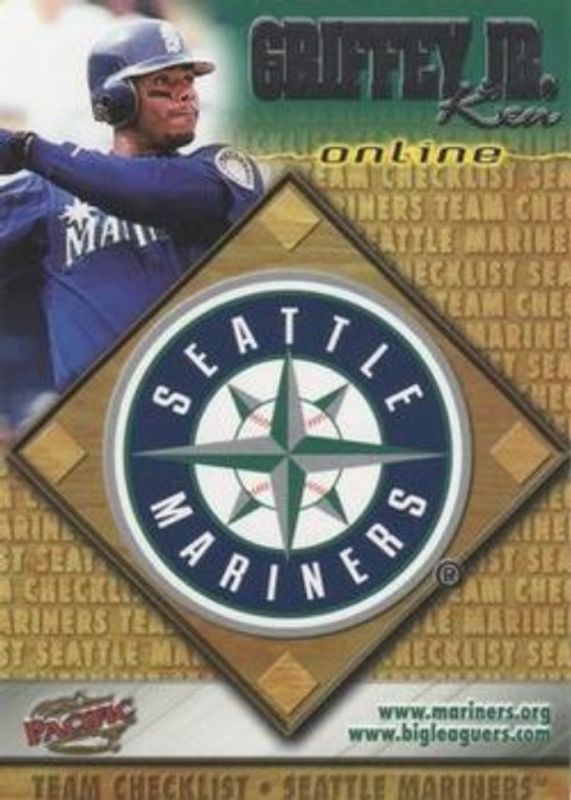 Ken Griffey Jr. 1998 Pacific Online #701 Base RAW