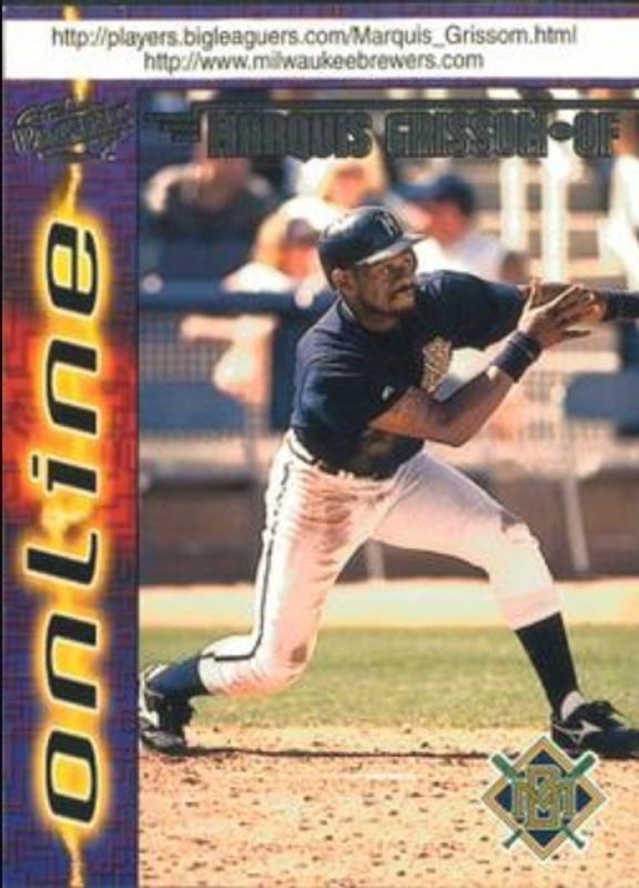 Marquis Grissom 1998 Pacific Online #394 Base RAW