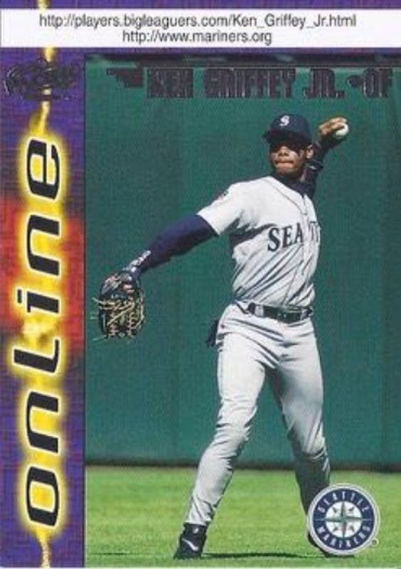 Ken Griffey Jr. 1998 Pacific Online #686a Base RAW