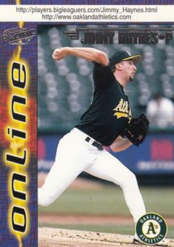 Jimmy Haynes 1998 Pacific Online #532 Base RAW