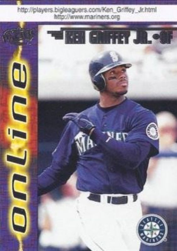 Ken Griffey Jr. 1998 Pacific Online #686b Base RAW