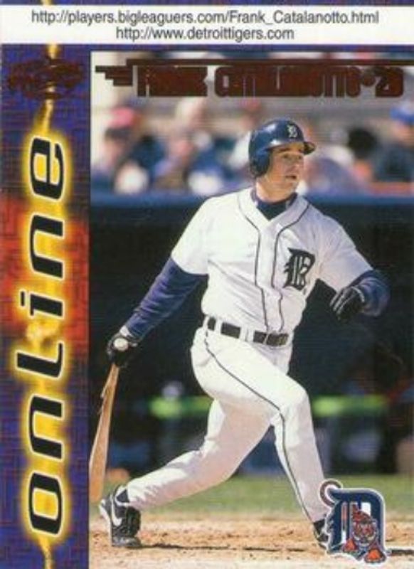 Frank Catalanotto 1998 Pacific Online #267 Red Rookie RAW