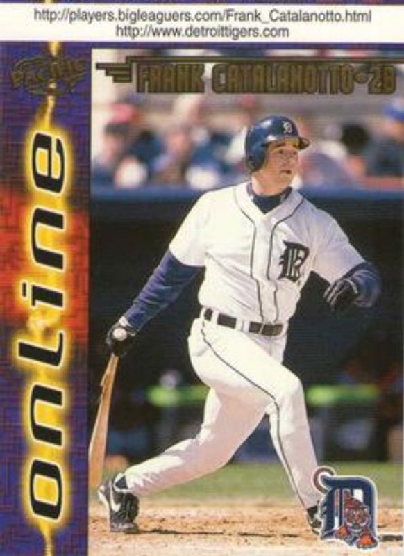 Frank Catalanotto 1998 Pacific Online #267 Web Cards Rookie RAW