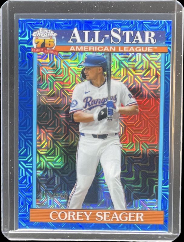 2026 Topps Series 2 #91ASC-31 1991 Topps Chrome All-Star - Blue Mojo Refractor /150