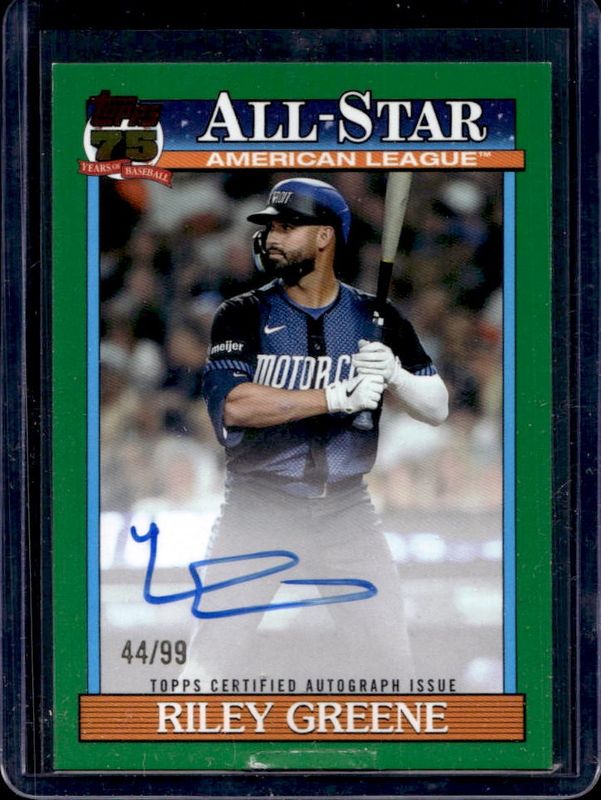 2026 Topps Series 2 #91AS-RG 1991 Topps All-Star Autographs - Green /99