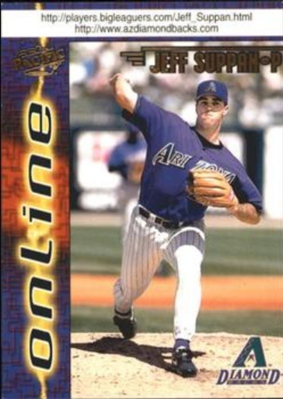 Jeff Suppan 1998 Pacific Online #49 Web Cards RAW