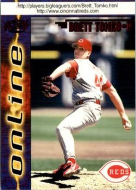 Brett Tomko 1998 Pacific Online #204 Red RAW