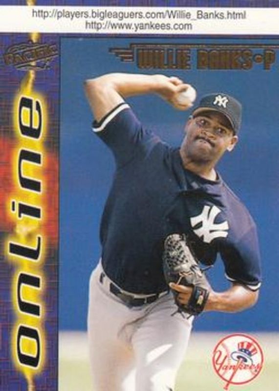 Willie Banks 1998 Pacific Online #495 Web Cards RAW
