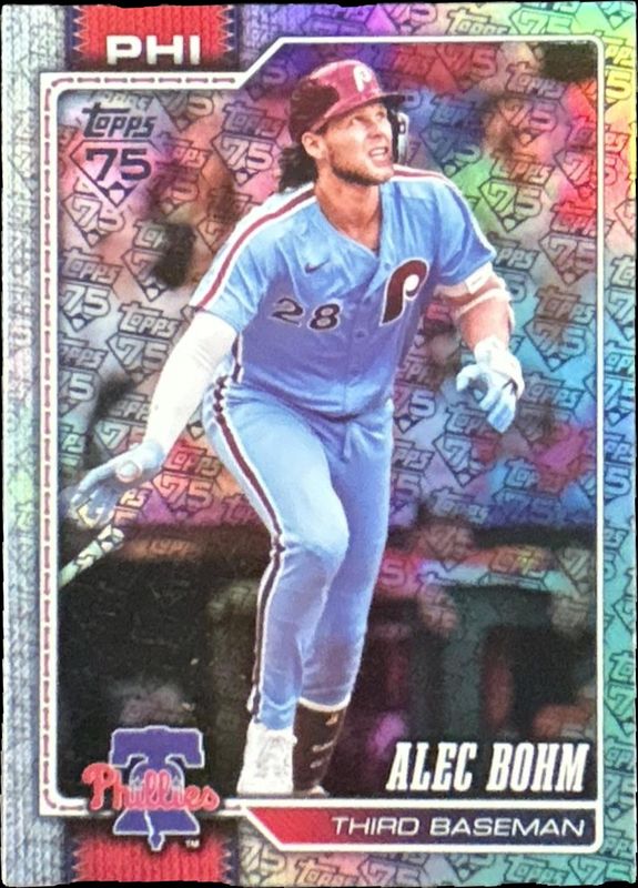 Alec Bohm Baseball Cards Price Guide - Sports Card Investor